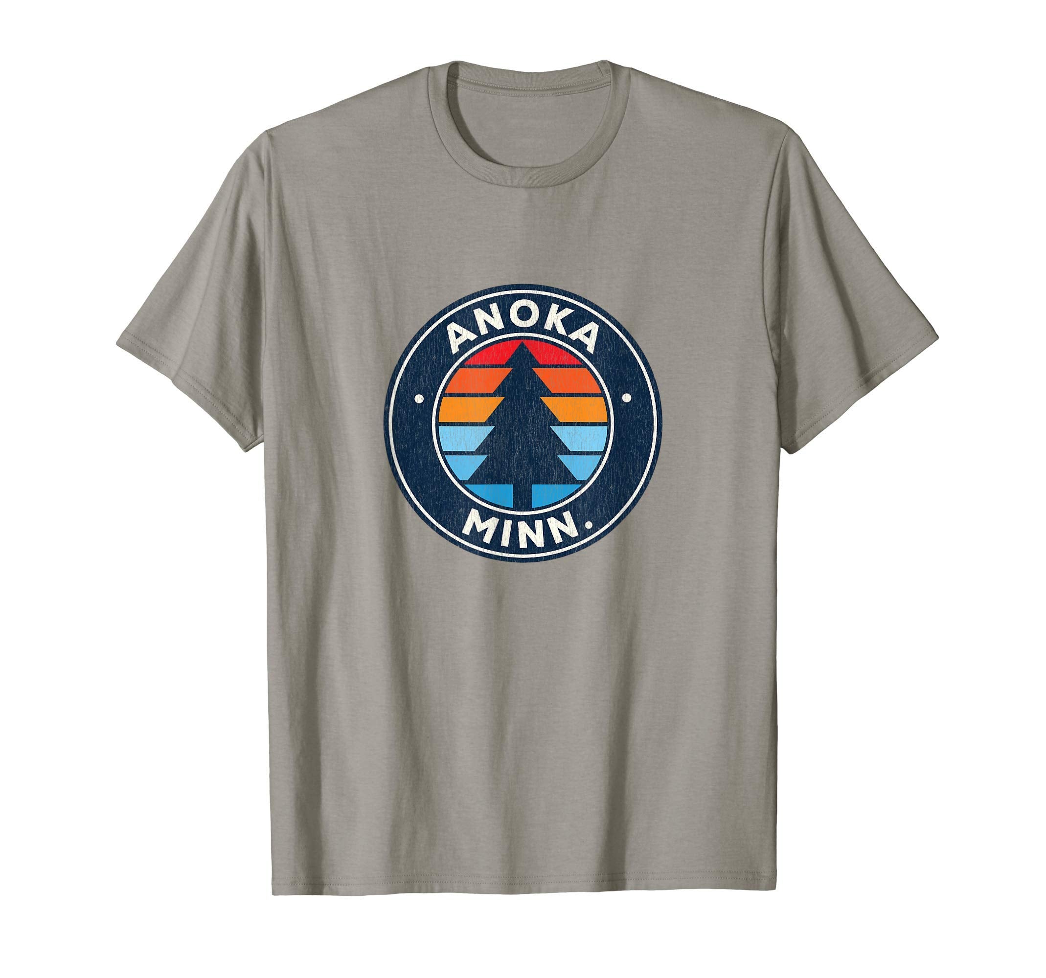 Anoka Minnesota Mn 70S T-Shirt - Custom Art Print Men Women - T-Shirt, Sweatshirt, Hoodie