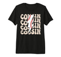 Lightning Groovy Proud Baseball Cousin T-Shirt - Unique Graphic for Adults - T-Shirt, Sweatshirt, Hoodie