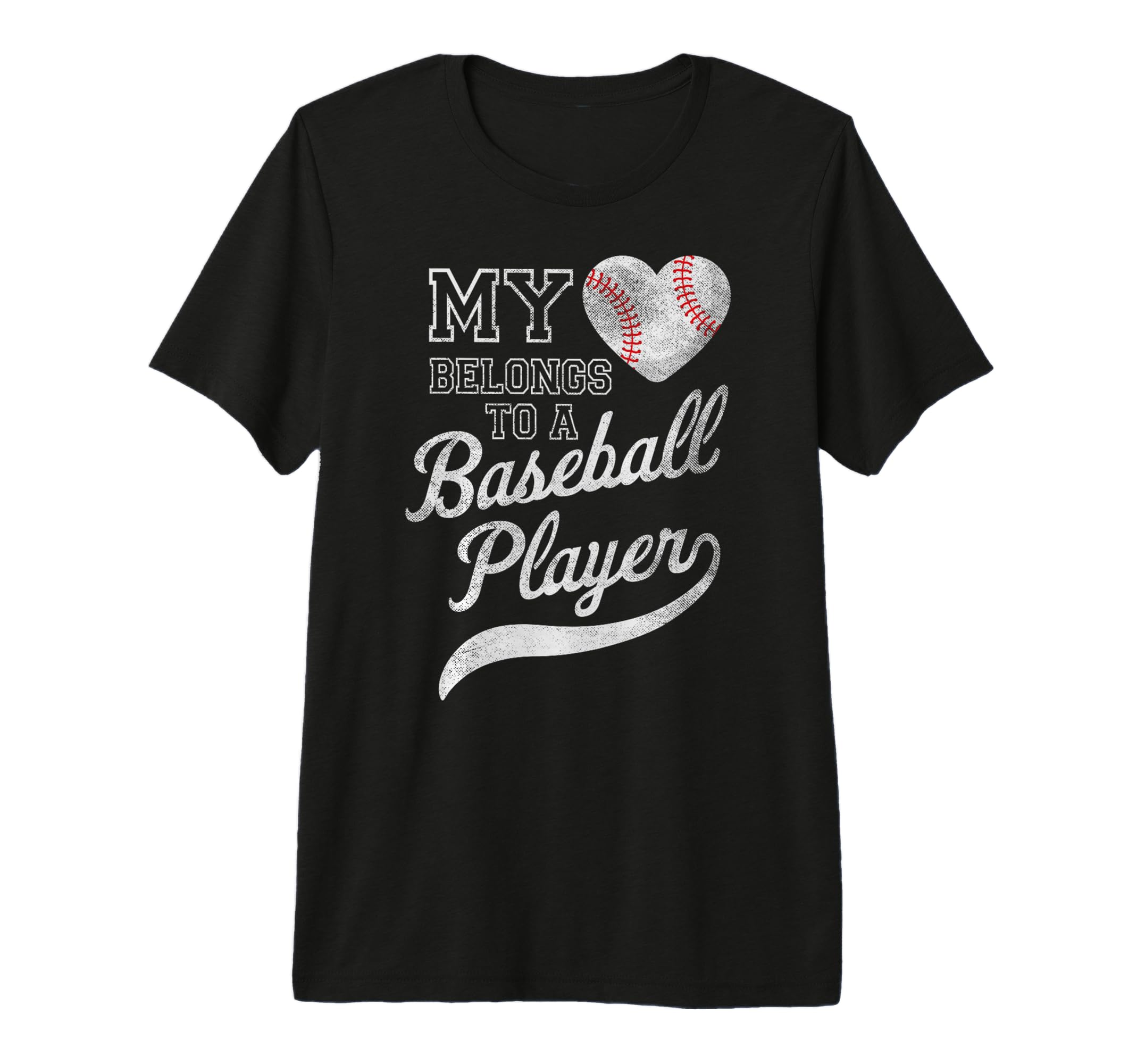 Womens Baseball Player Wife Or T-Shirt - Fun Novelty Design for Adults - T-Shirt, Sweatshirt, Hoodie