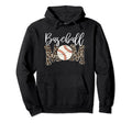 Leopard Baseball Mom Matching Hoodie - Casual Everyday Wear Unisex - T-Shirt, Sweatshirt, Hoodie