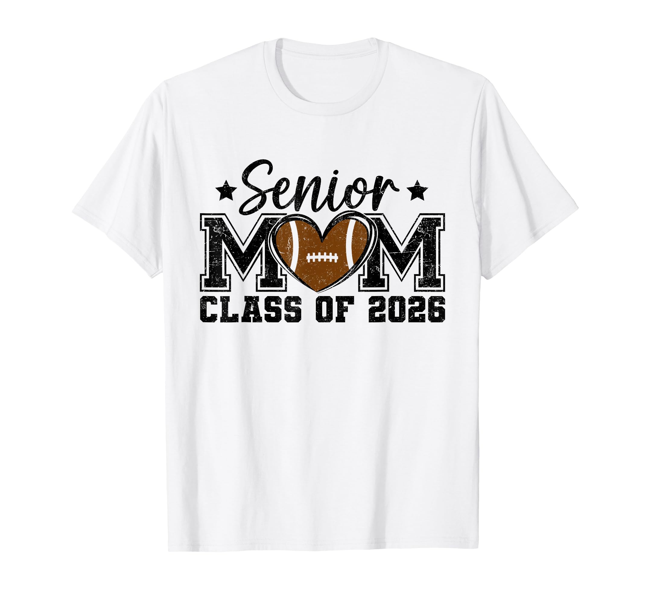 Senior Mom Class 2026 Football Mom T-Shirt - Novelty Apparel Men Women - T-Shirt, Sweatshirt, Hoodie