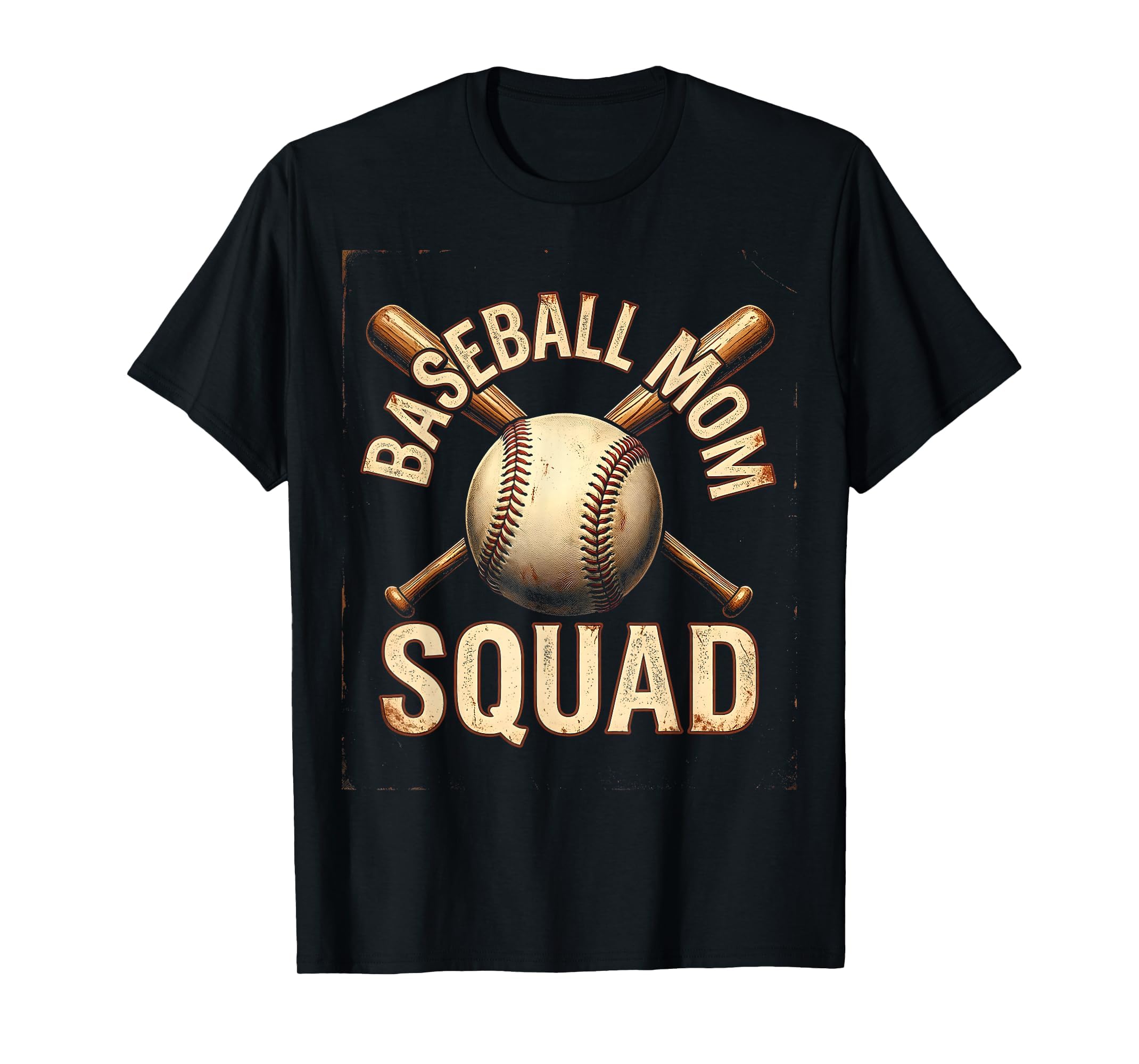 Baseball Mom Squad Proud Sports T-Shirt - Minimalist Print for Adults - T-Shirt, Sweatshirt, Hoodie