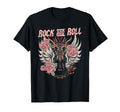Rock And Roll Guitar Rock Music T-Shirt - Minimalist Print Men Women - T-Shirt, Sweatshirt, Hoodie