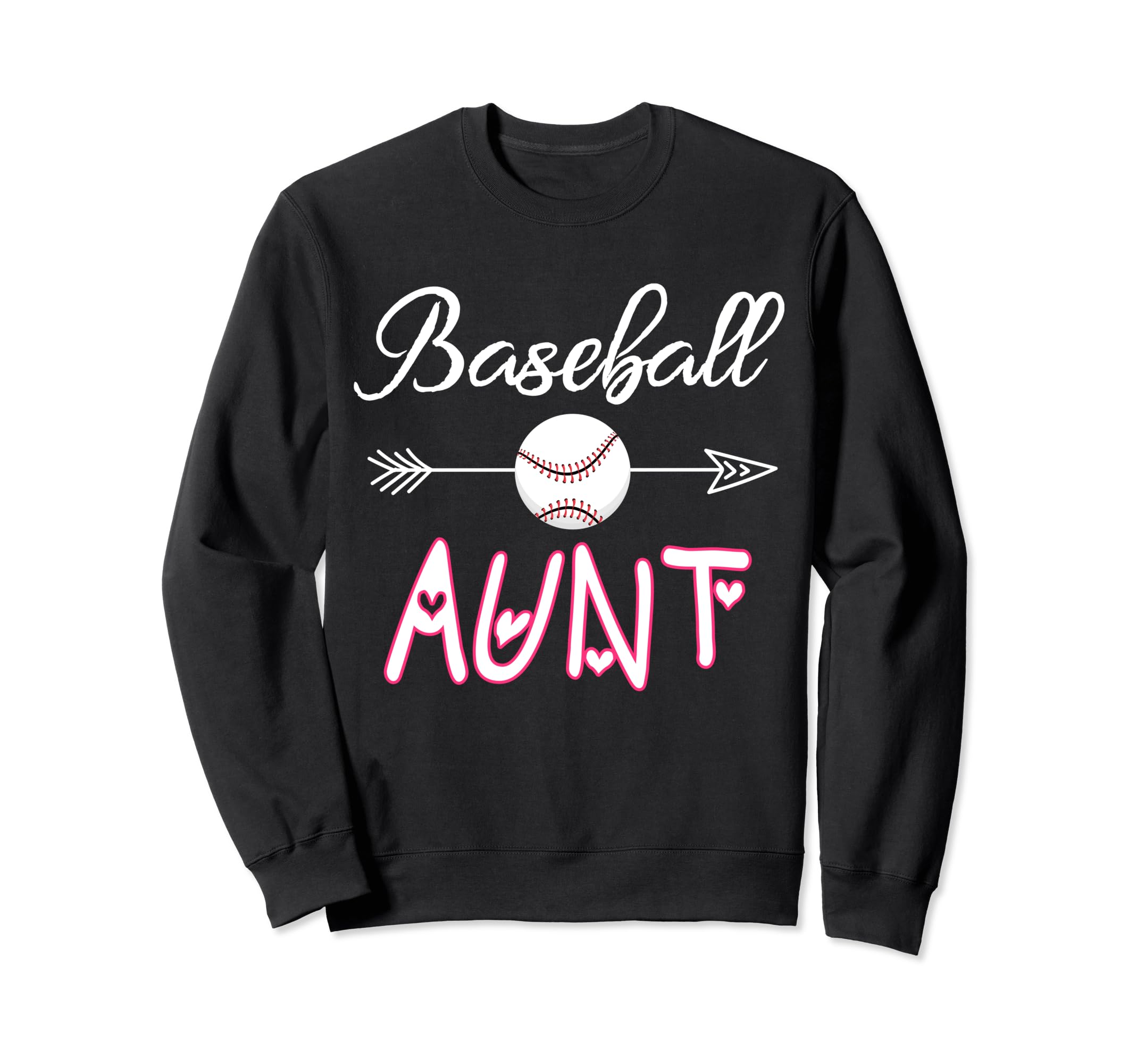 Baseball Aunt Birthday Sport Sweatshirt - Minimalist Print Men Women - T-Shirt, Sweatshirt, Hoodie