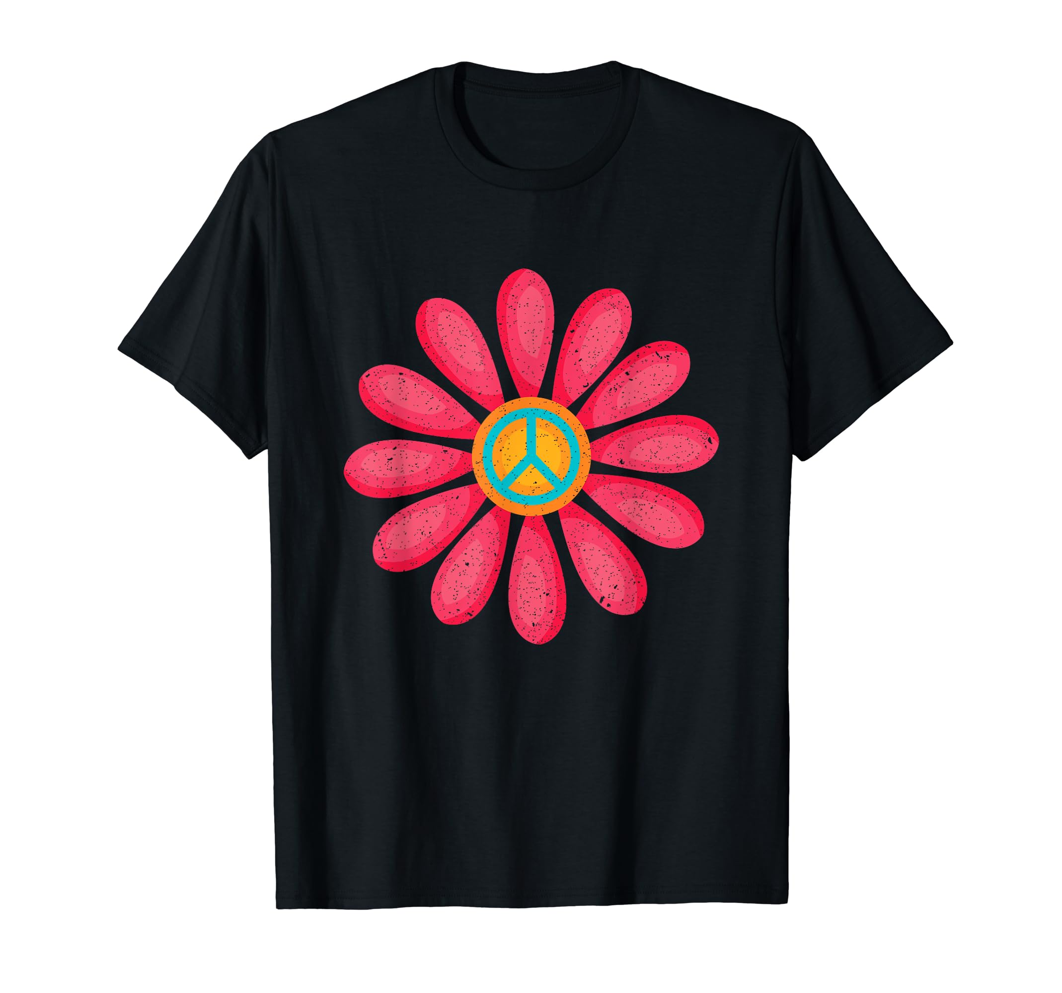 Hippie Peace Sign Joy Love Gift Peace T-Shirt - Casual Everyday Wear Unisex - T-Shirt, Sweatshirt, Hoodie