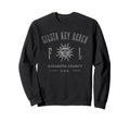 Siesta Key Beach Distressed Sweatshirt - Custom Art Print Men Women - T-Shirt, Sweatshirt, Hoodie