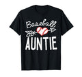 Baseball Auntie T-Shirt - Unique Graphic for Adults - T-Shirt, Sweatshirt, Hoodie