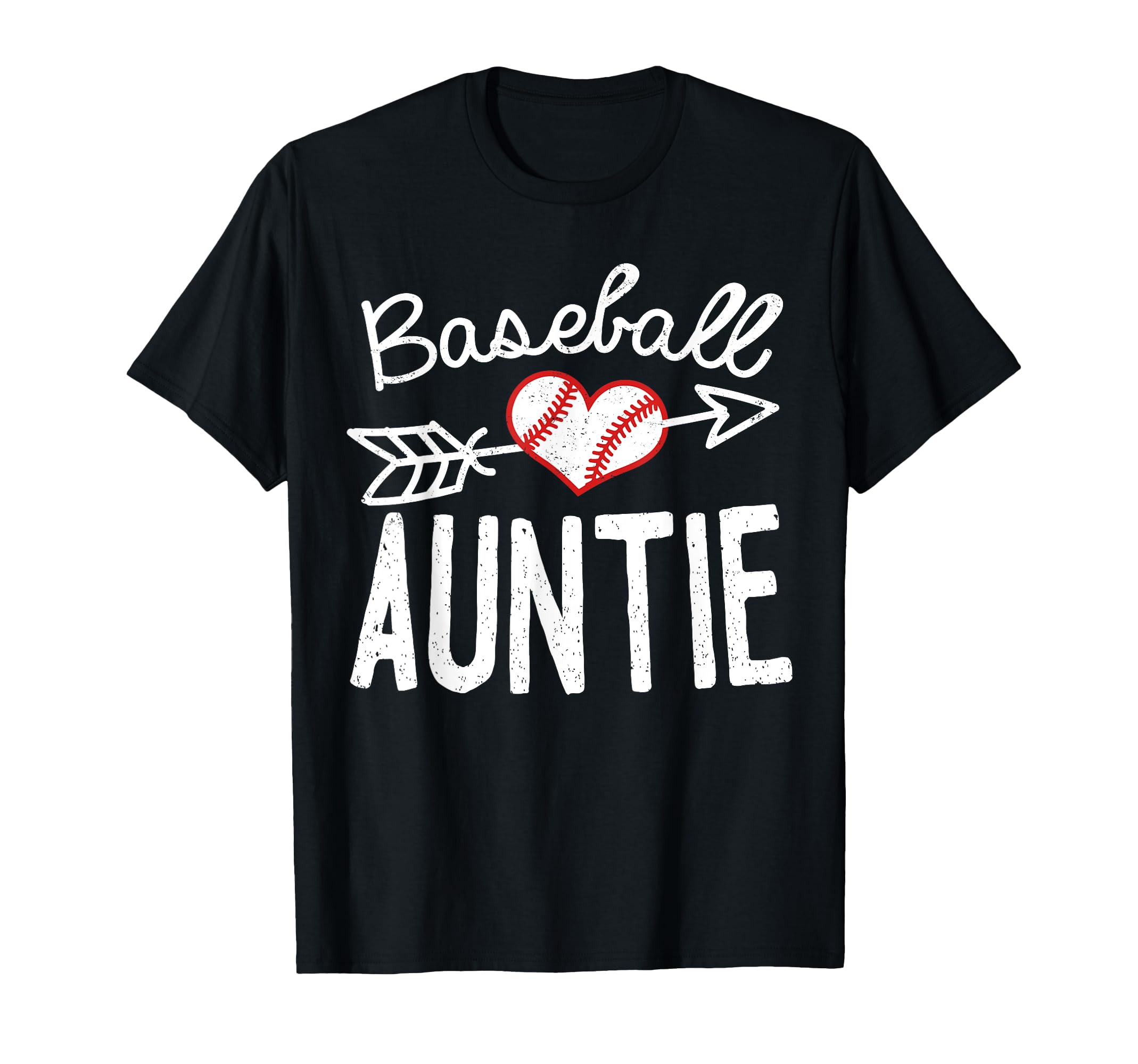 Baseball Auntie T-Shirt - Unique Graphic for Adults - T-Shirt, Sweatshirt, Hoodie