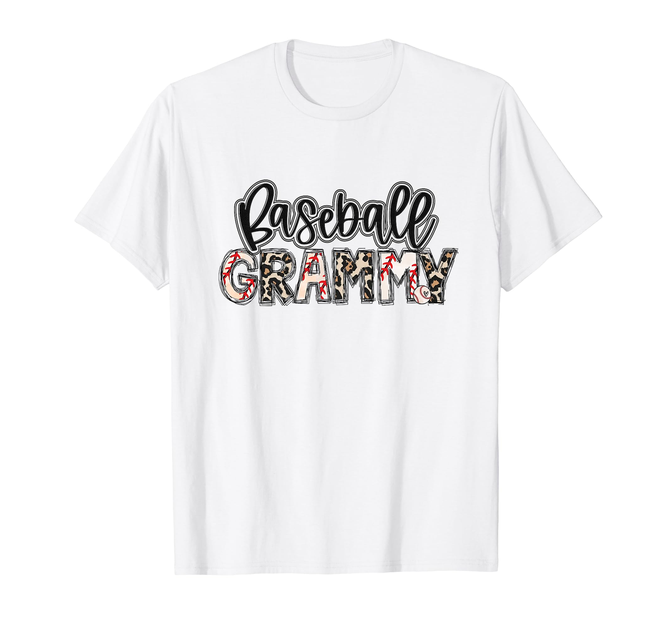Baseball Grammy Leopard Proud Family T-Shirt - Graphic Print Unisex - T-Shirt, Sweatshirt, Hoodie