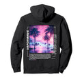 Vaporwave Backprint Aesthetic Liminal Hoodie - Unique Graphic Men Women - T-Shirt, Sweatshirt, Hoodie