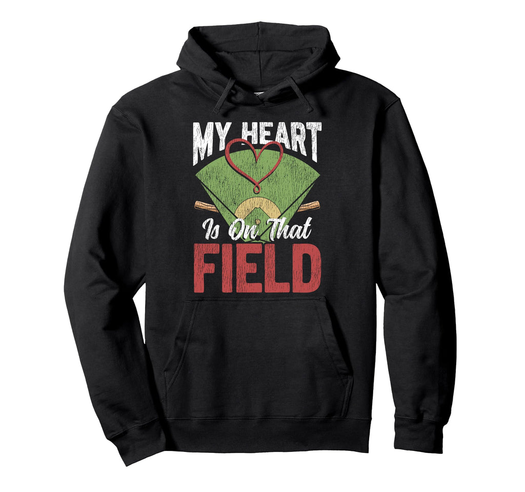 Baseball Fan Mom Mother Girlfriend Son Hoodie - Novelty Apparel Men Women - T-Shirt, Sweatshirt, Hoodie