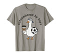 Mom Outnumbered Funny Soccer Goose T-Shirt - Minimalist Print Men Women - T-Shirt, Sweatshirt, Hoodie