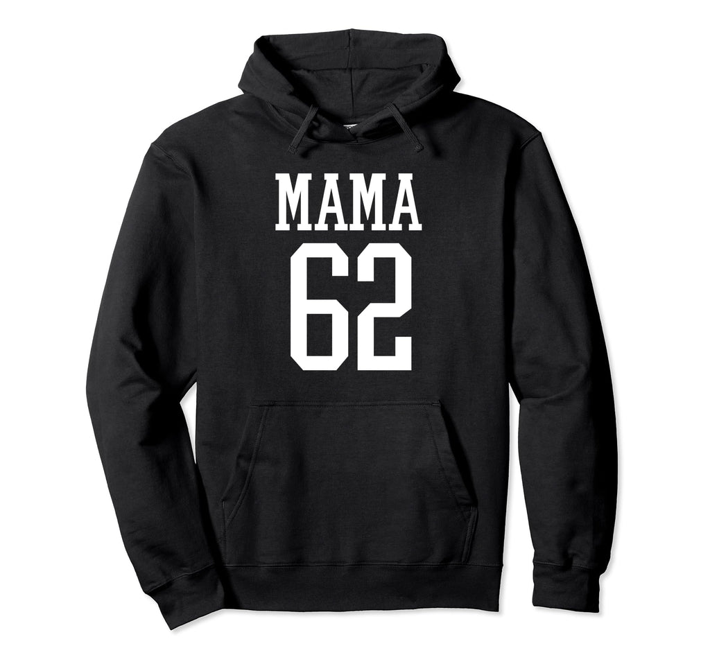 Number 62 Mama Biggest Fan Spirit Hoodie - Aesthetic Graphic Men Women - T-Shirt, Sweatshirt, Hoodie