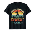 Proud Baseball Grandma Player T-Shirt - Fun Novelty Design Men Women - T-Shirt, Sweatshirt, Hoodie