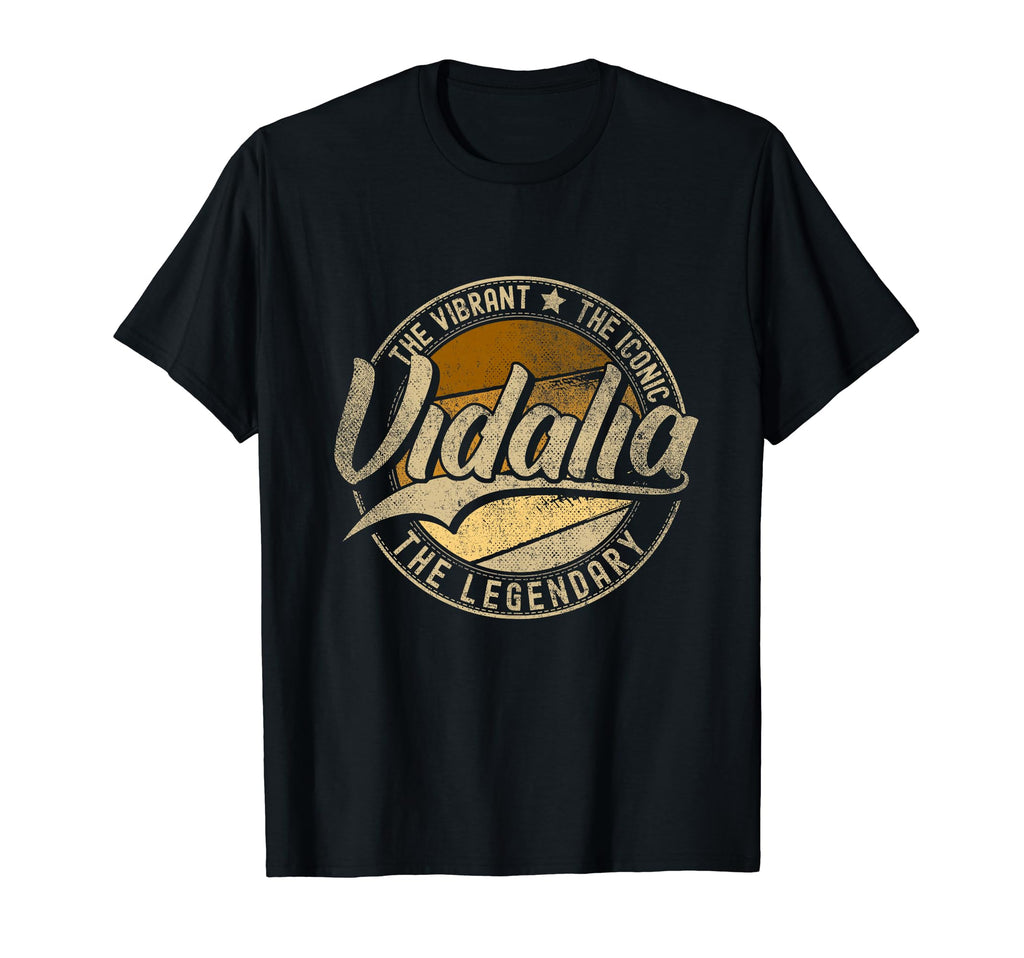 Vidalia Ga Georgia Distressed T-Shirt - Graphic Print Men Women - T-Shirt, Sweatshirt, Hoodie