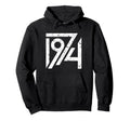 1974 Birthday Grunge Alternative Hoodie - Fun Novelty Design for Adults - T-Shirt, Sweatshirt, Hoodie
