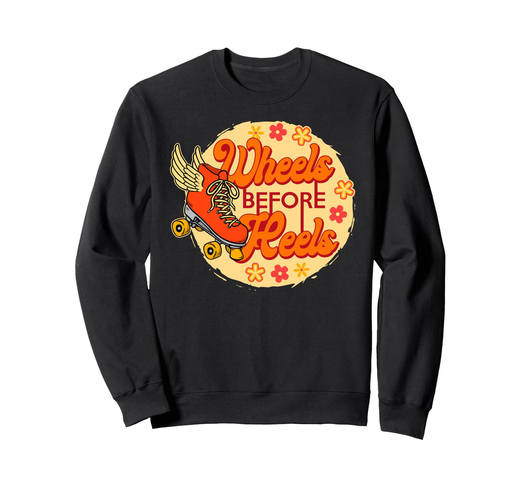 Roller Skating Skate 1970S Sweatshirt - Fun Novelty Design Unisex - T-Shirt, Sweatshirt, Hoodie