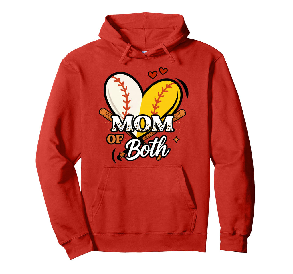 Mom Both Matching Family Game Day Hoodie - Aesthetic Graphic Men Women - T-Shirt, Sweatshirt, Hoodie