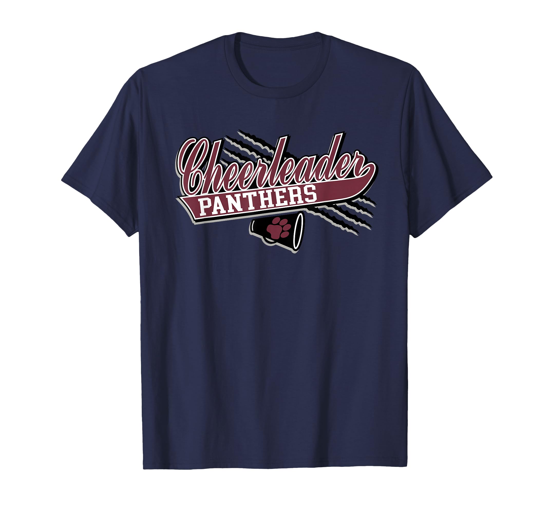 Panthers Cheerleader Cheer Mom Game T-Shirt - Custom Art Print for Adults - T-Shirt, Sweatshirt, Hoodie