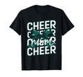 Cheer Mom Mother Bow Cheerleader T-Shirt - Minimalist Print for Adults - T-Shirt, Sweatshirt, Hoodie