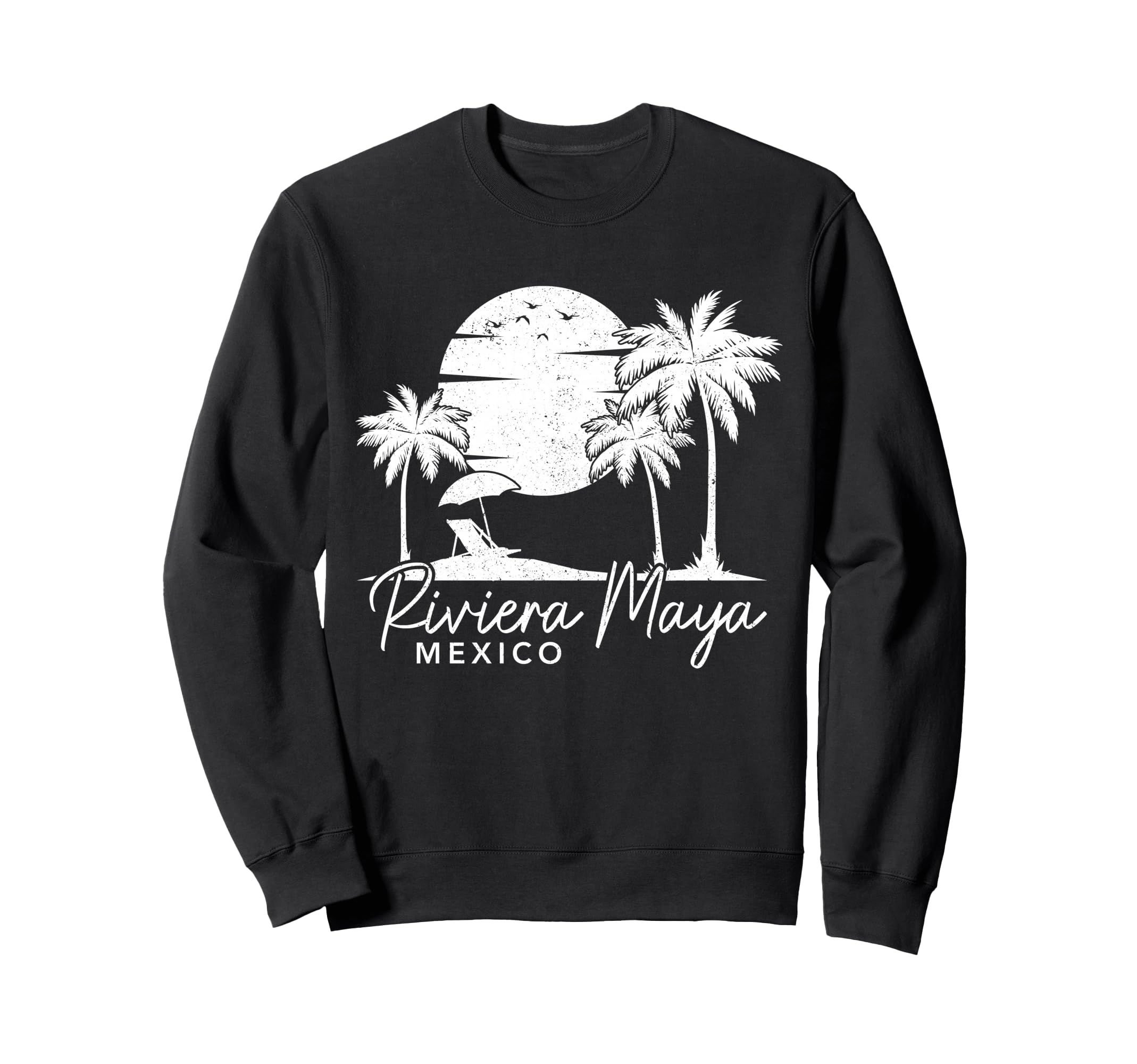 Riviera Maya Mexico Sunset Sweatshirt - Casual Everyday Wear Men Women - T-Shirt, Sweatshirt, Hoodie