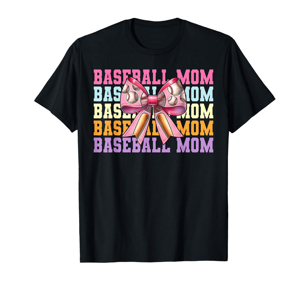 Baseball Mom Baseball Mama Mothers Day T-Shirt - Unique Graphic Unisex - T-Shirt, Sweatshirt, Hoodie