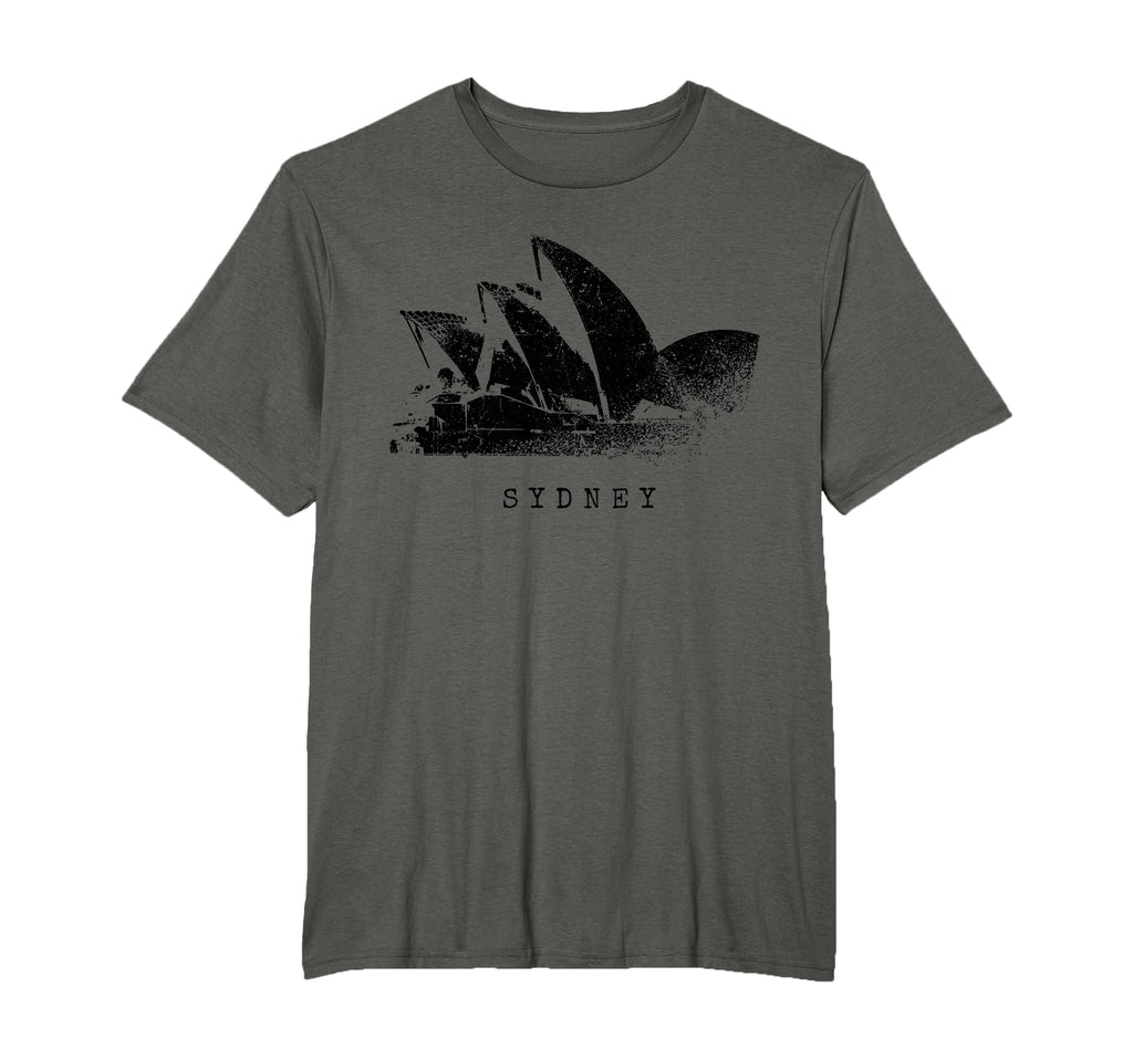 Sydney Opera House Skyline Australia T-Shirt - Custom Art Print Unisex - T-Shirt, Sweatshirt, Hoodie