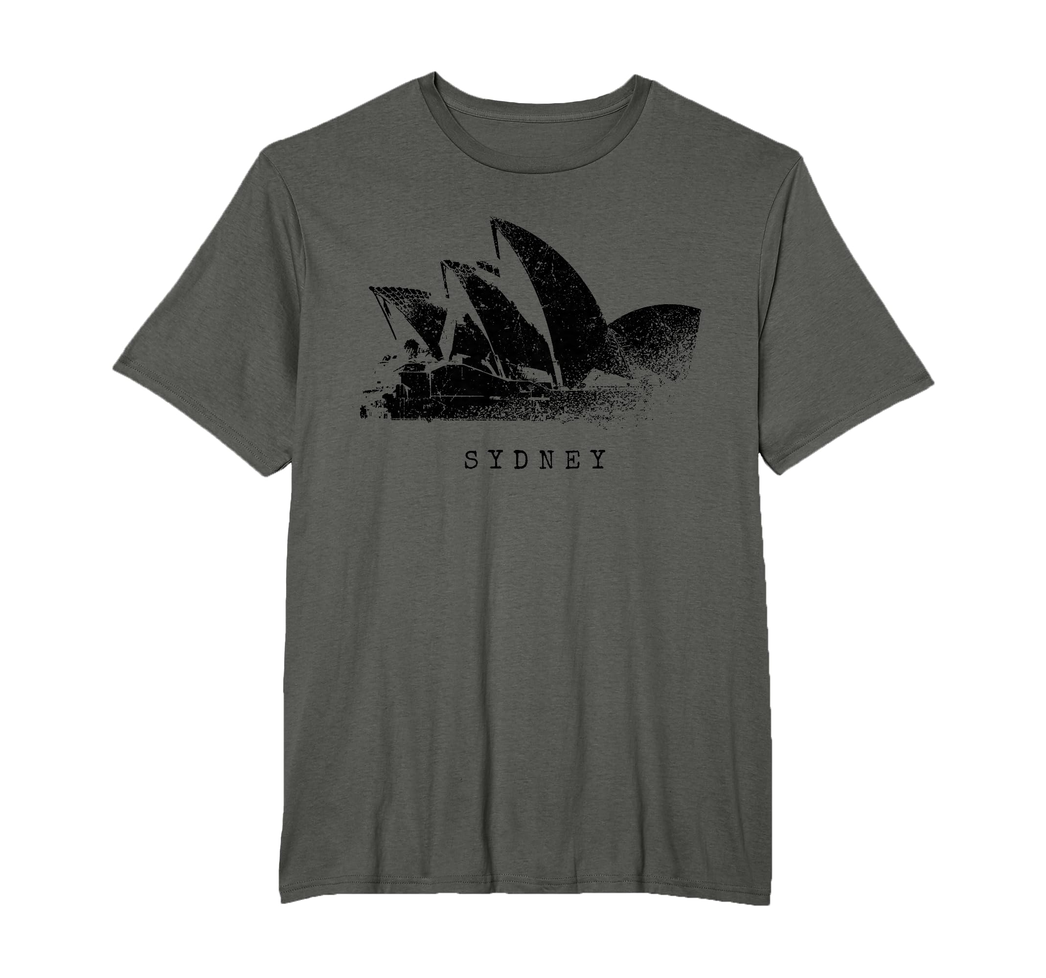 Sydney Opera House Skyline Australia T-Shirt - Custom Art Print Unisex - T-Shirt, Sweatshirt, Hoodie