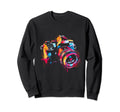 Camera Photography Watercolor Art Sweatshirt - Custom Art Print for Adults - T-Shirt, Sweatshirt, Hoodie