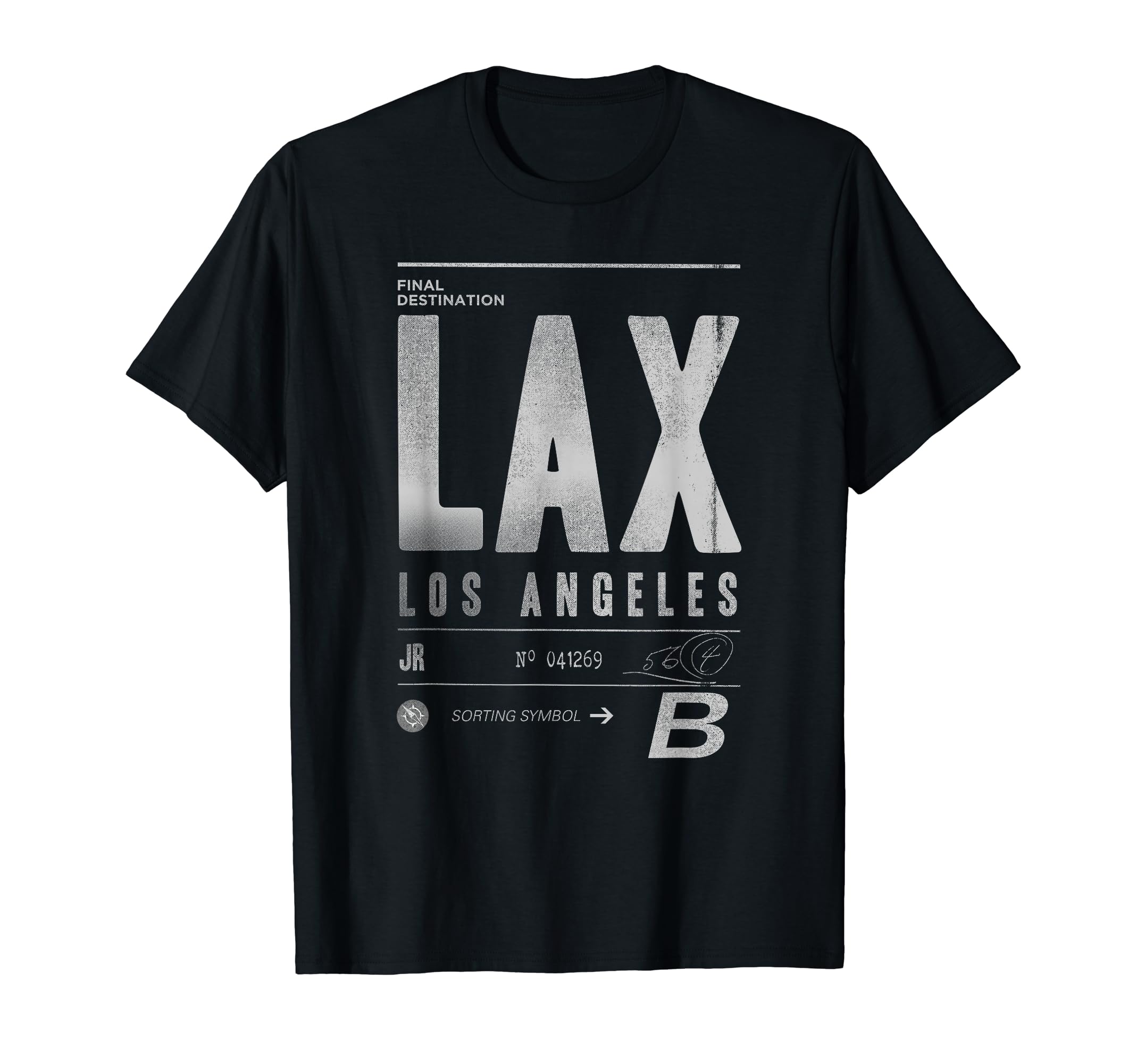 Los Angeles Distressed Lax California T-Shirt - Graphic Print Men Women - T-Shirt, Sweatshirt, Hoodie