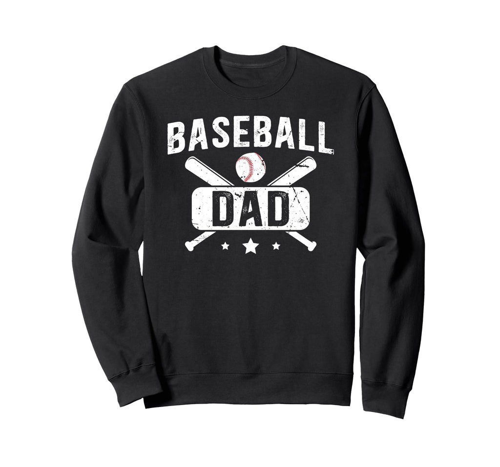 Baseball Dad Baseball Player Father Sweatshirt - Novelty Apparel Unisex - T-Shirt, Sweatshirt, Hoodie