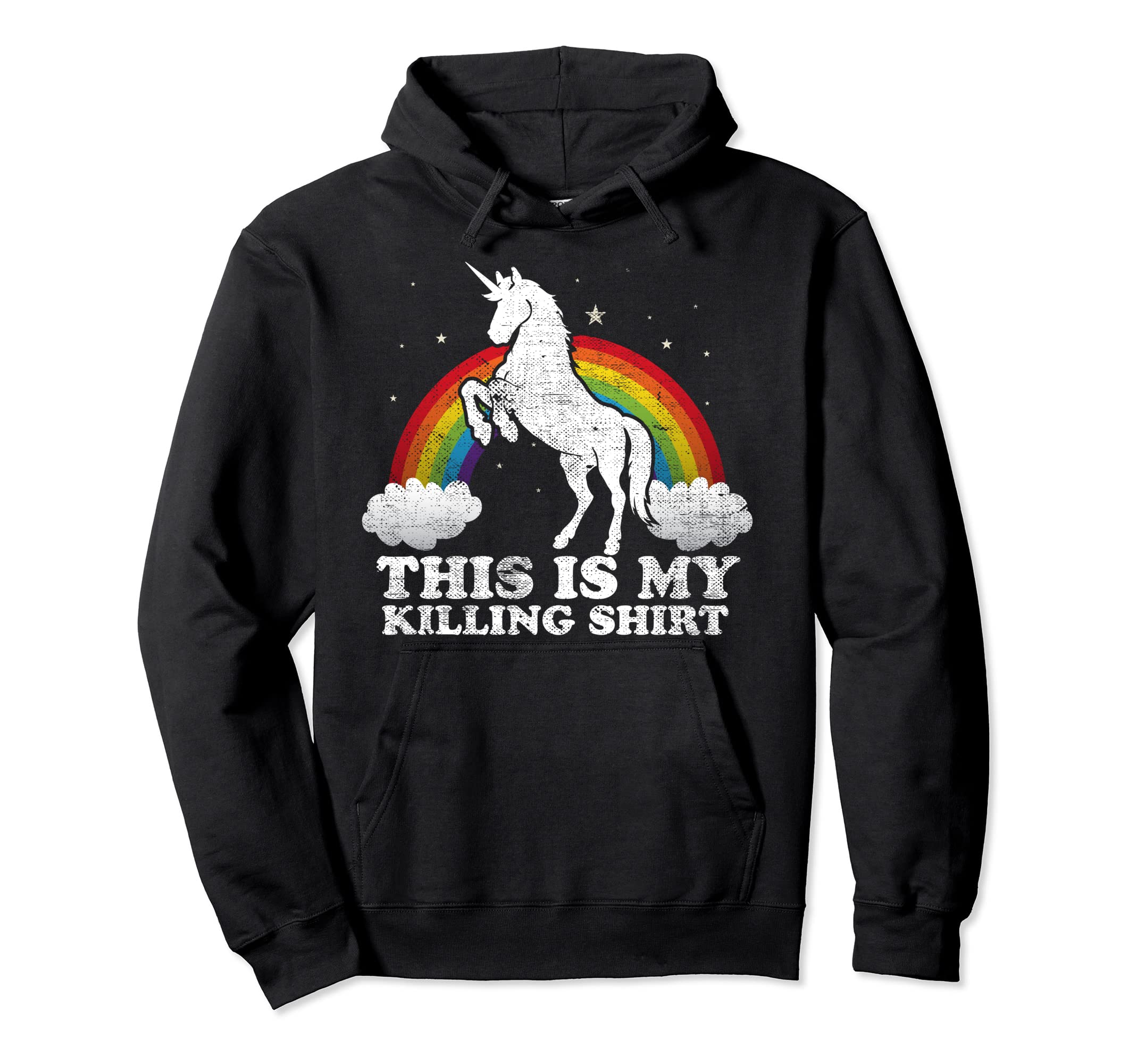 Funny Unicorn This Is My Killing Hoodie - Trendy Graphic Men Women - T-Shirt, Sweatshirt, Hoodie