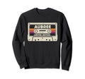 Aubree First Name Cassette Tape Sweatshirt - Aesthetic Graphic Men Women - T-Shirt, Sweatshirt, Hoodie