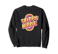 Peace And Love Psychedelic Trippy Sweatshirt - Aesthetic Graphic Unisex - T-Shirt, Sweatshirt, Hoodie
