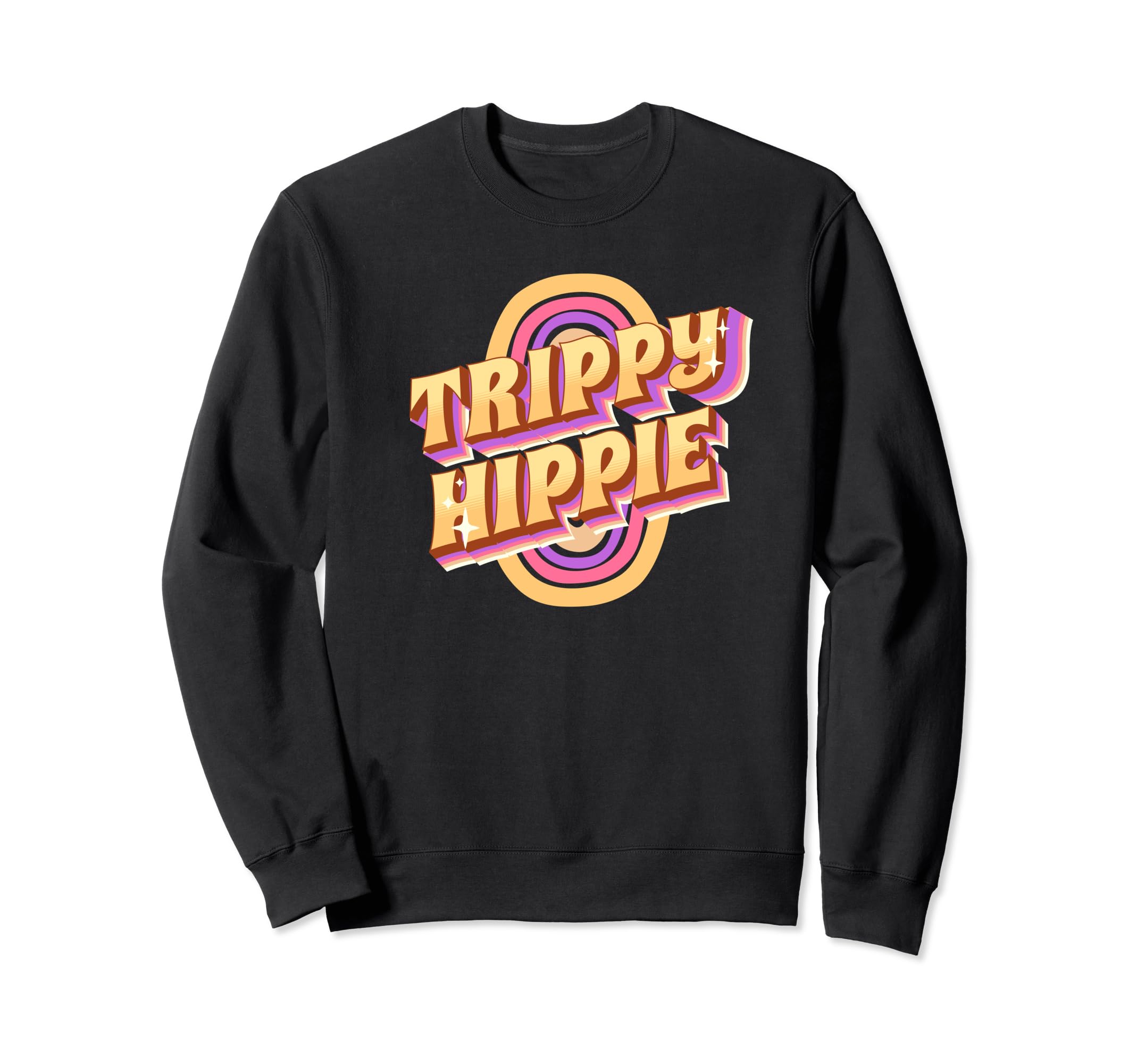 Peace And Love Psychedelic Trippy Sweatshirt - Aesthetic Graphic Unisex - T-Shirt, Sweatshirt, Hoodie