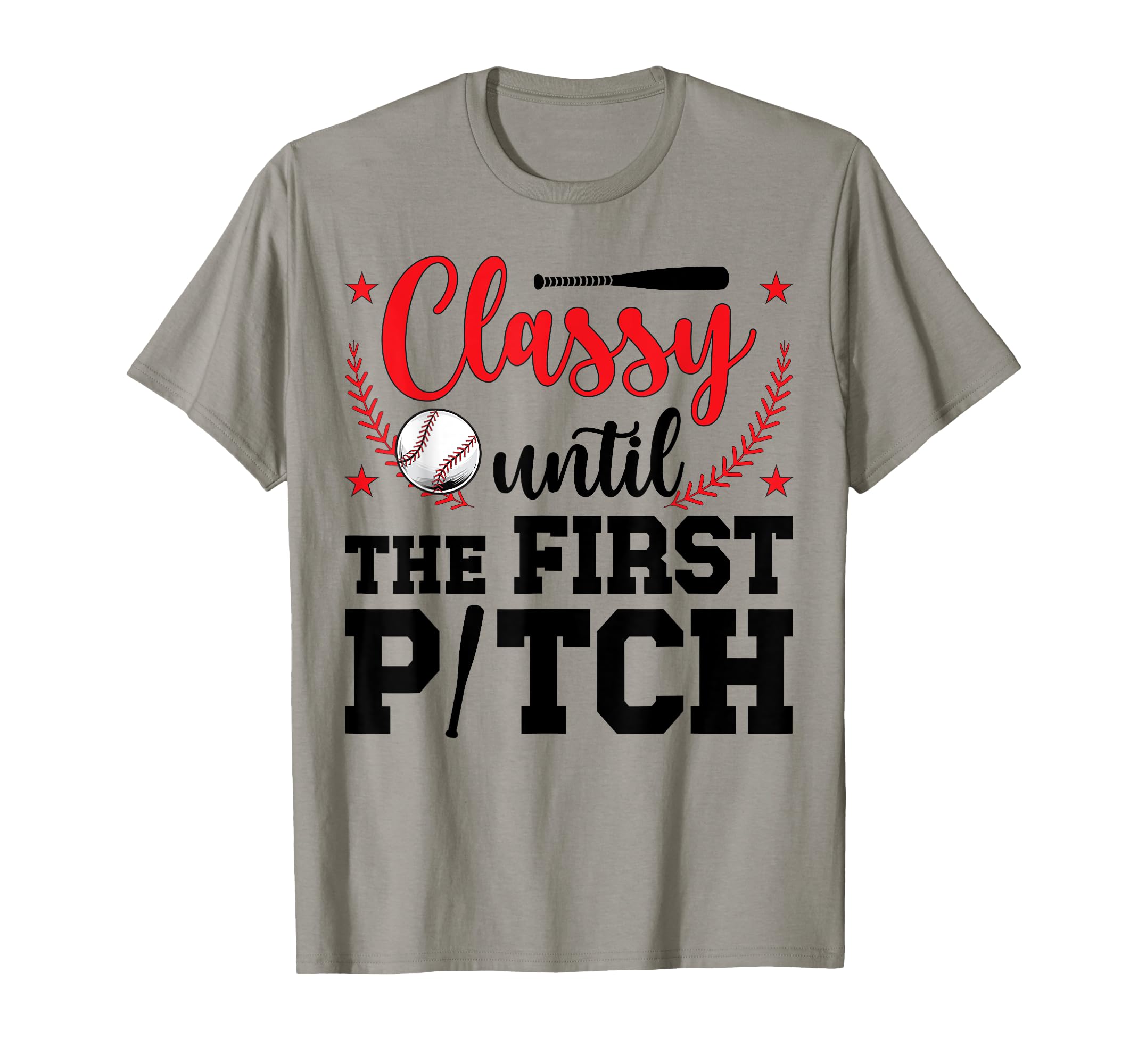First Pitch Baseball Pitcher Mom T-Shirt - Trendy Graphic Men Women - T-Shirt, Sweatshirt, Hoodie