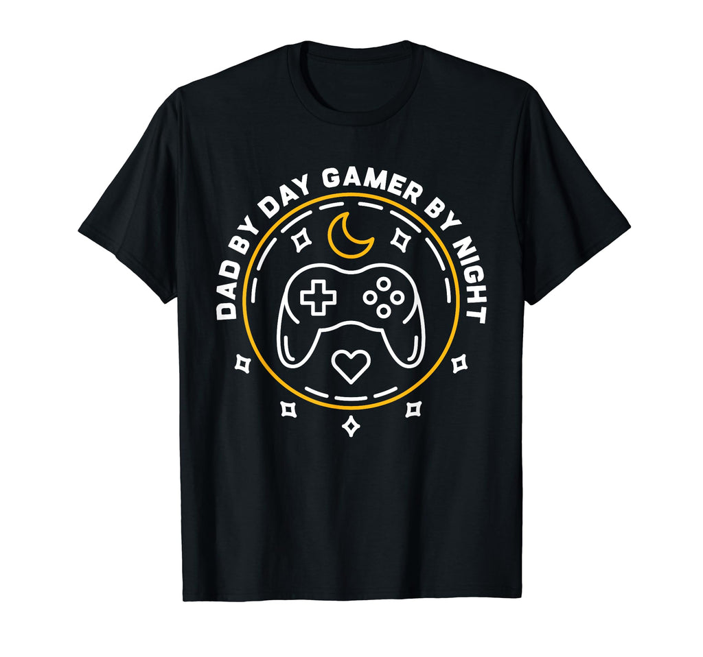 Dad Day Gamer Night Daddy Video T-Shirt - Aesthetic Graphic for Adults - T-Shirt, Sweatshirt, Hoodie