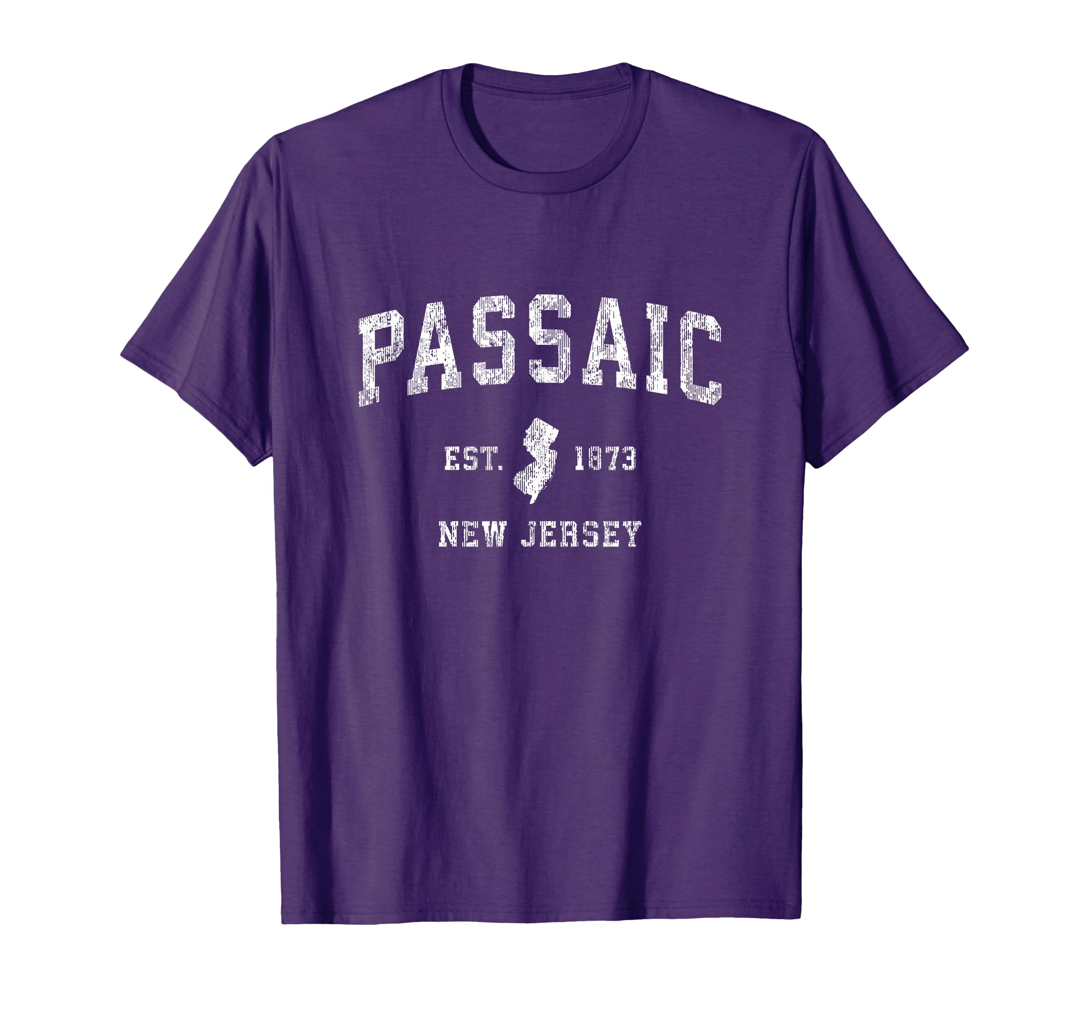 Passaic New Jersey Nj Athletic T-Shirt - Aesthetic Graphic for Adults - T-Shirt, Sweatshirt, Hoodie