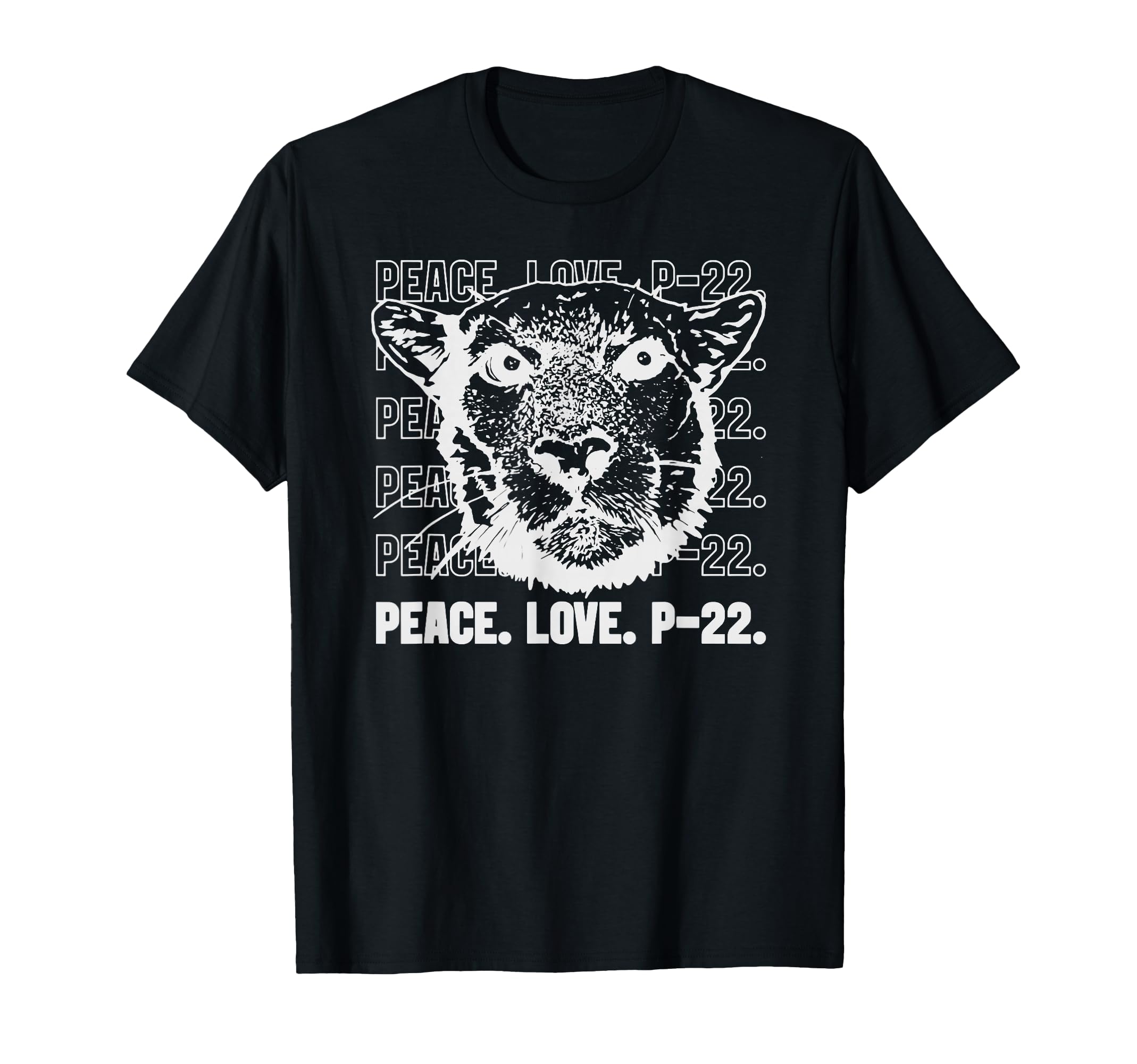 P 22 Mountain Lion Legend La T-Shirt - Casual Everyday Wear Men Women - T-Shirt, Sweatshirt, Hoodie