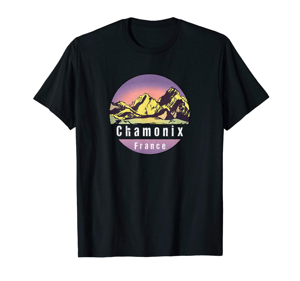 Chamonix France Distressed T-Shirt - Aesthetic Graphic Men Women - T-Shirt, Sweatshirt, Hoodie