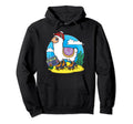 Skating Lama Roller Skater Lover Hoodie - Fun Novelty Design for Adults - T-Shirt, Sweatshirt, Hoodie