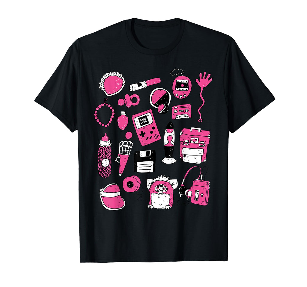 90S Bits And Bobs Nostalgic Memory T-Shirt - Custom Art Print Men Women - T-Shirt, Sweatshirt, Hoodie
