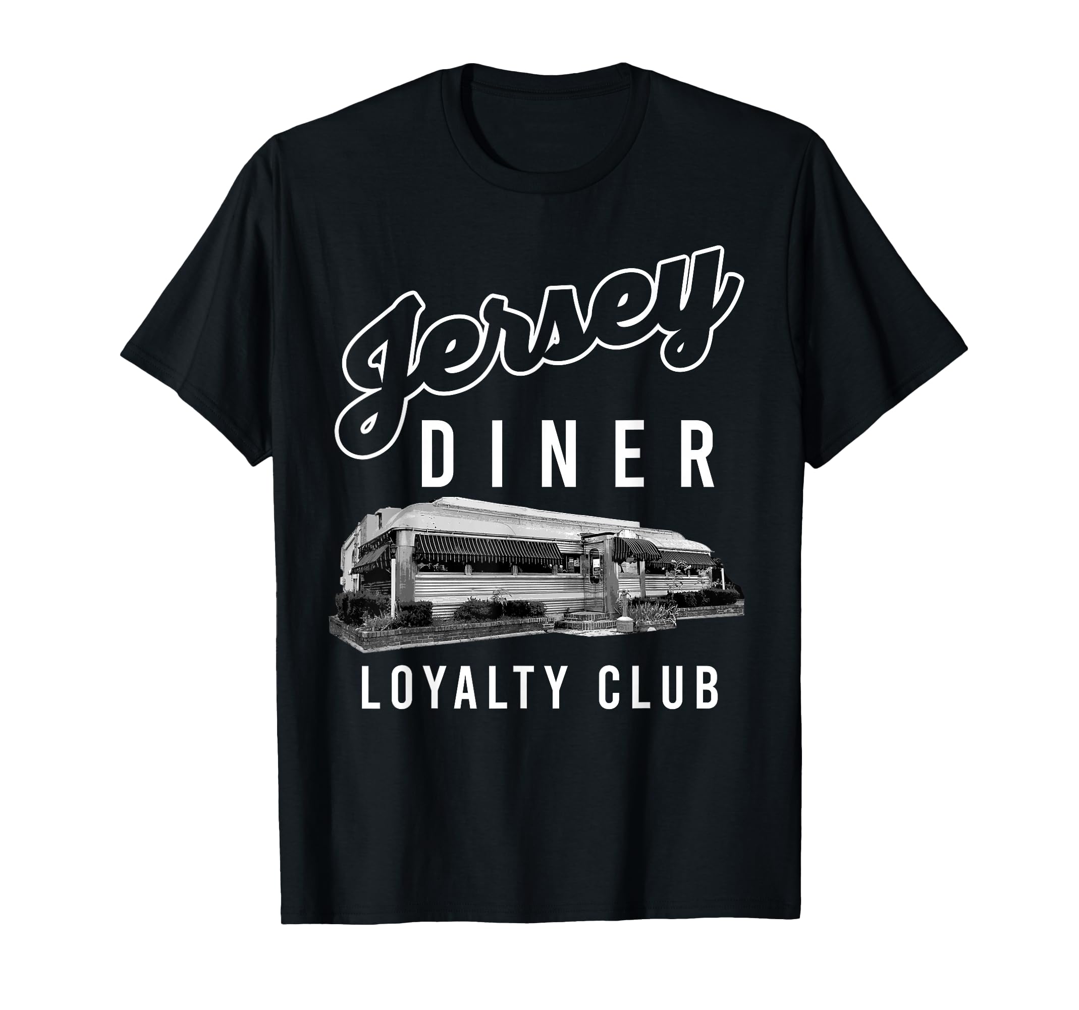 New Jersey Diner Loyalty Club Americana T-Shirt - Trendy Graphic Men Women - T-Shirt, Sweatshirt, Hoodie