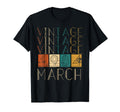 Distressed March 1984 Tshirts T-Shirt - Casual Everyday Wear Unisex - T-Shirt, Sweatshirt, Hoodie