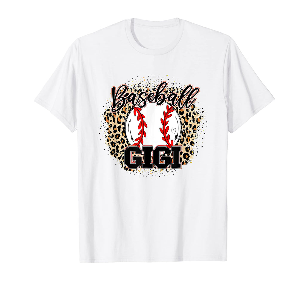 Baseball Gigi Leopard Baseball Lovers T-Shirt - Unique Graphic Men Women - T-Shirt, Sweatshirt, Hoodie
