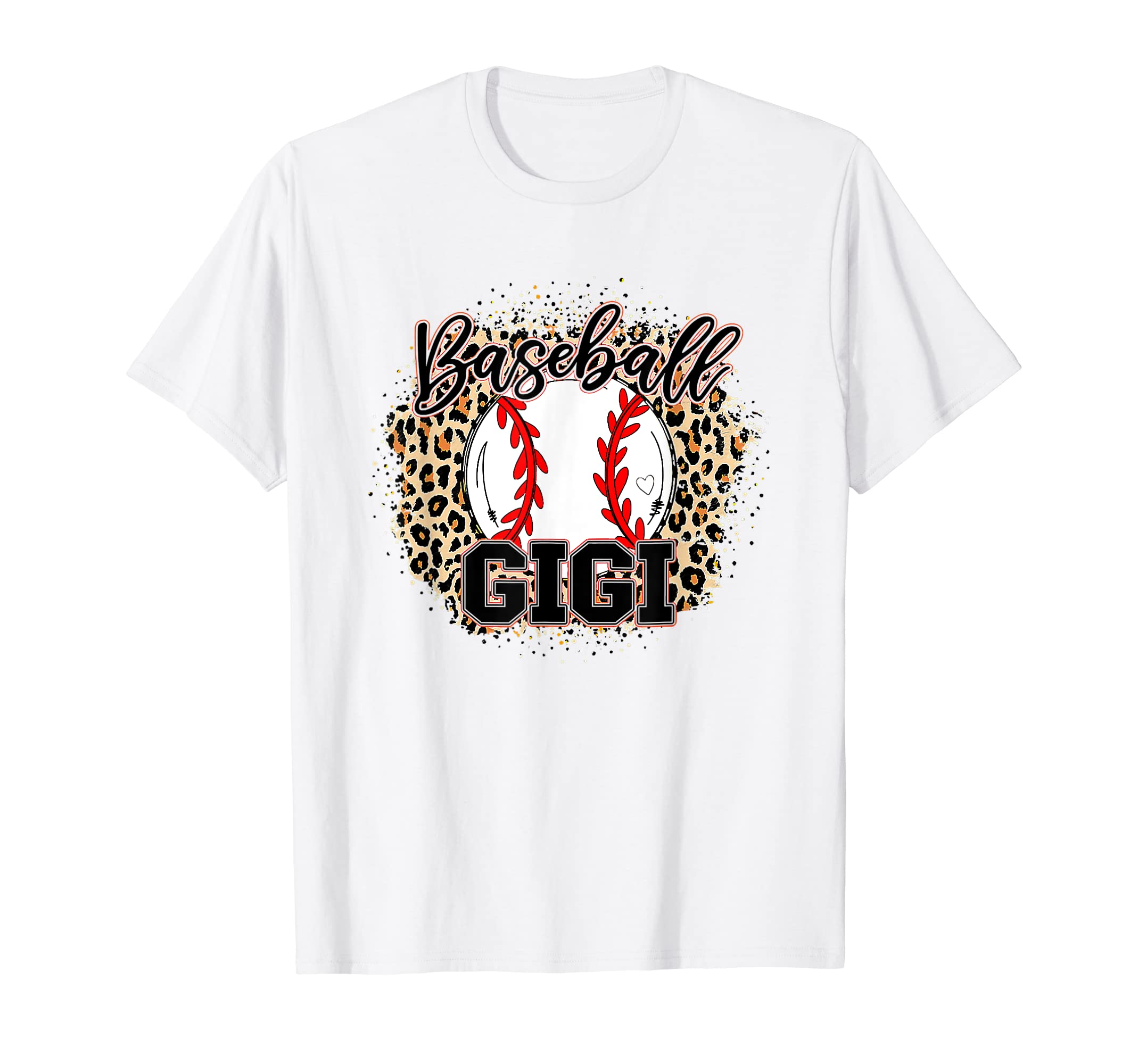 Baseball Gigi Leopard Baseball Lovers T-Shirt - Unique Graphic Men Women - T-Shirt, Sweatshirt, Hoodie