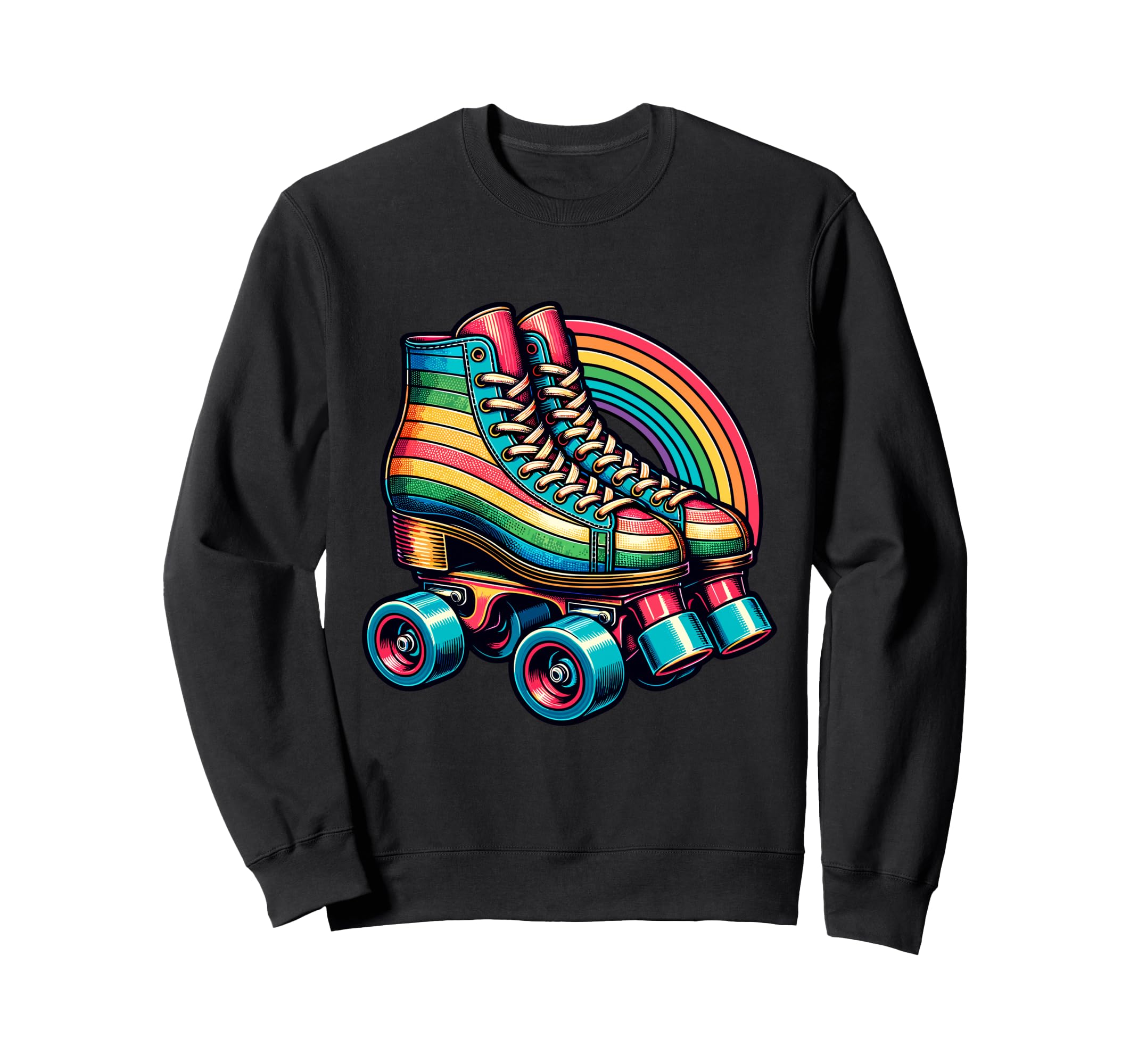 Roller Skates Roller Skating Georgi Hoodie - Custom Art Print Men Women - T-Shirt, Sweatshirt, Hoodie