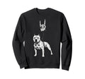 Pitbull Dog Breeder 90S Alt Metal Sweatshirt - Aesthetic Graphic Unisex - T-Shirt, Sweatshirt, Hoodie