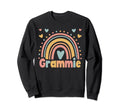 Grammie Birthday Boho Rainbow Sweatshirt - Trendy Graphic Men Women - T-Shirt, Sweatshirt, Hoodie