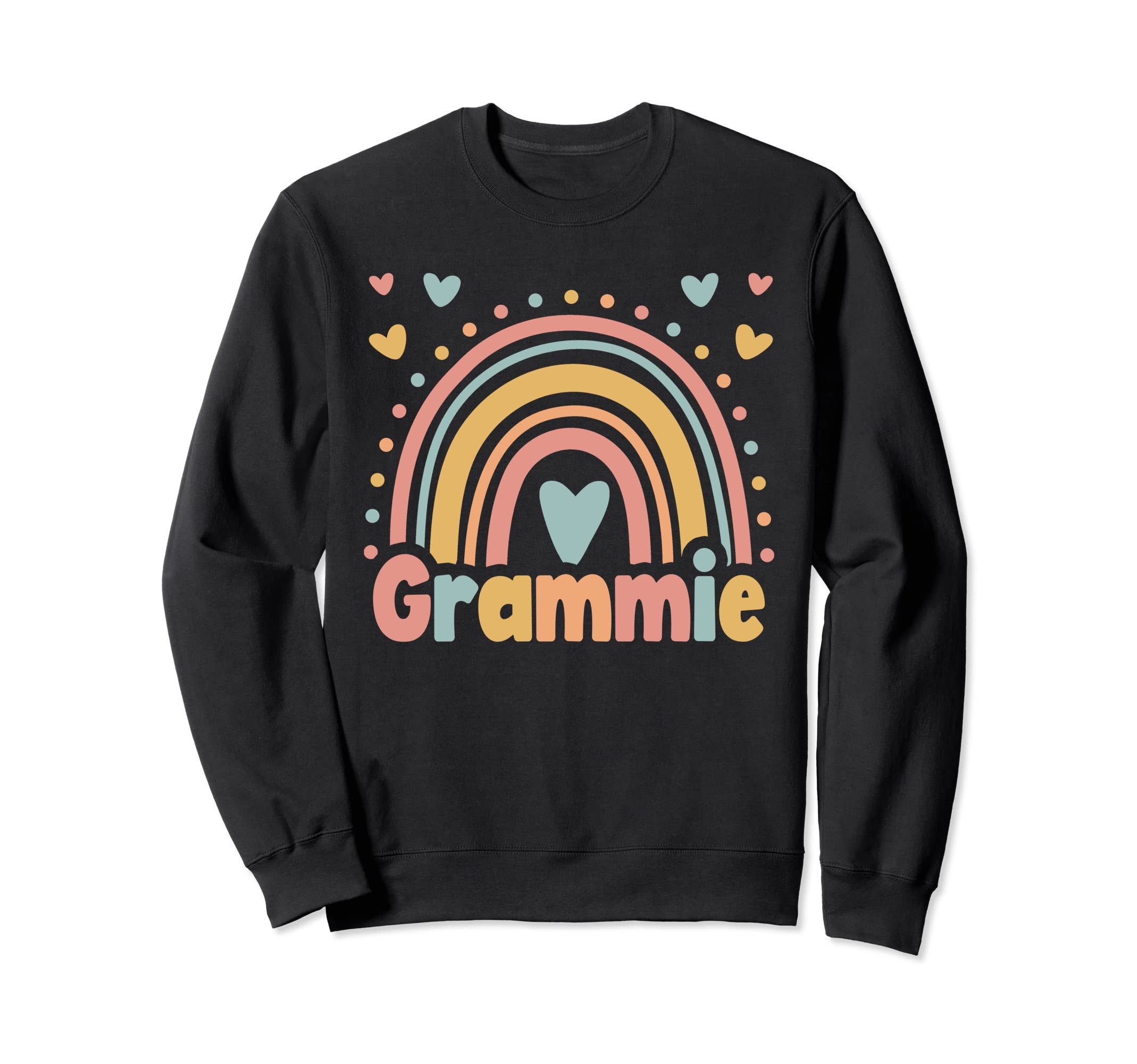 Grammie Birthday Boho Rainbow Sweatshirt - Trendy Graphic Men Women - T-Shirt, Sweatshirt, Hoodie